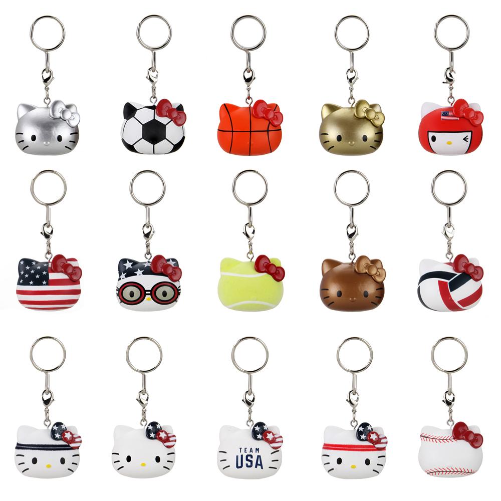 Hello Kitty® x Team USA Vinyl Keychains by Kidrobot