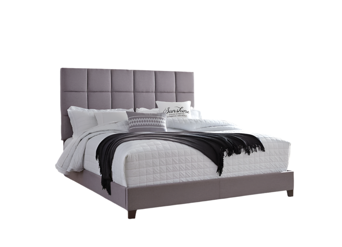 Contemporary King Upholstered Bed