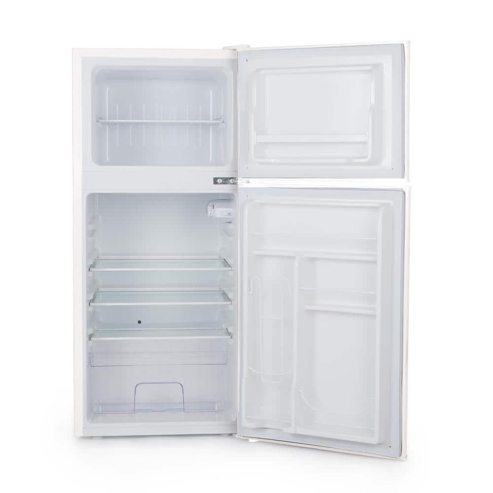 Commercial Cool 45 cu ft TM Retro Mini Fridge in White