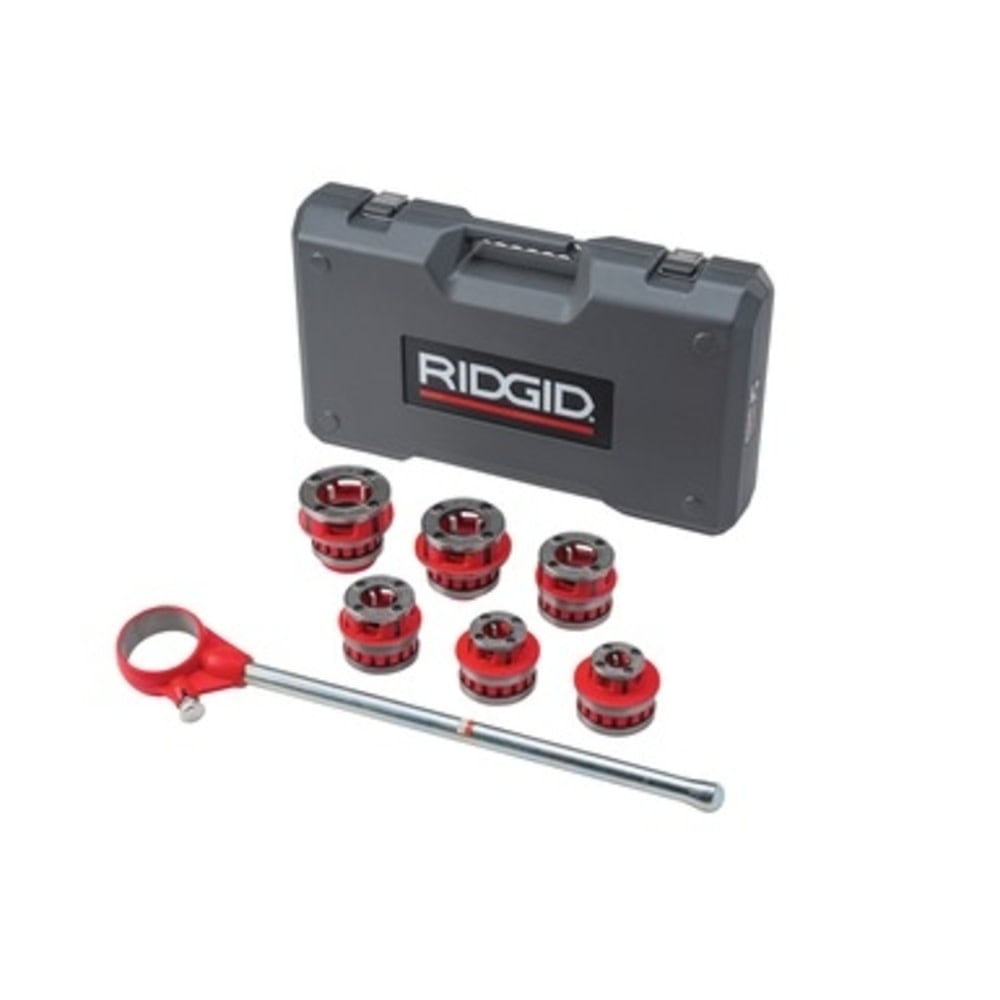 Ridgid 12r 1/2-2 In NPT Exposed Ratchet Threader Set 36475 from Ridgid