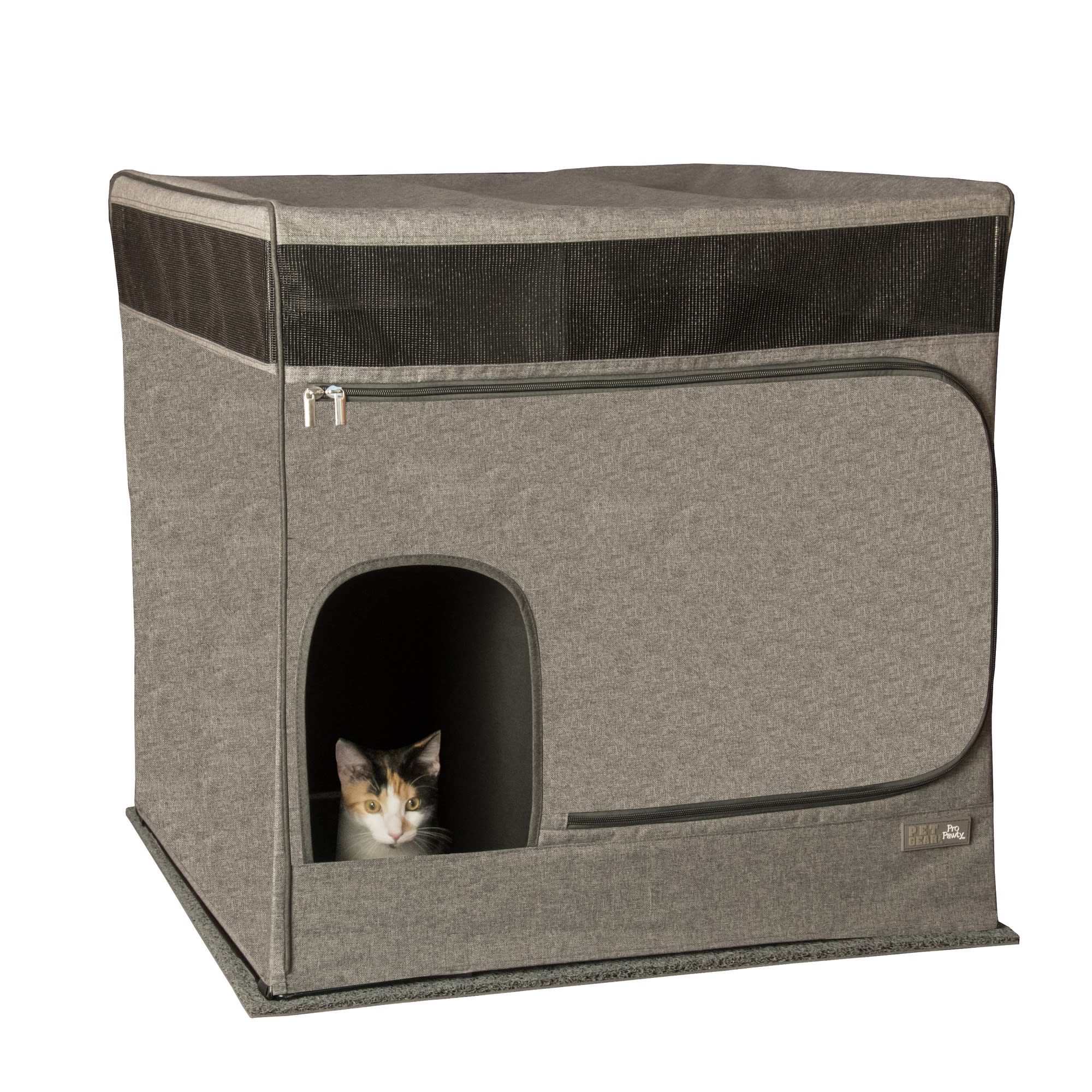 Pet Gear Soft Gray Pro Pawty for Cats