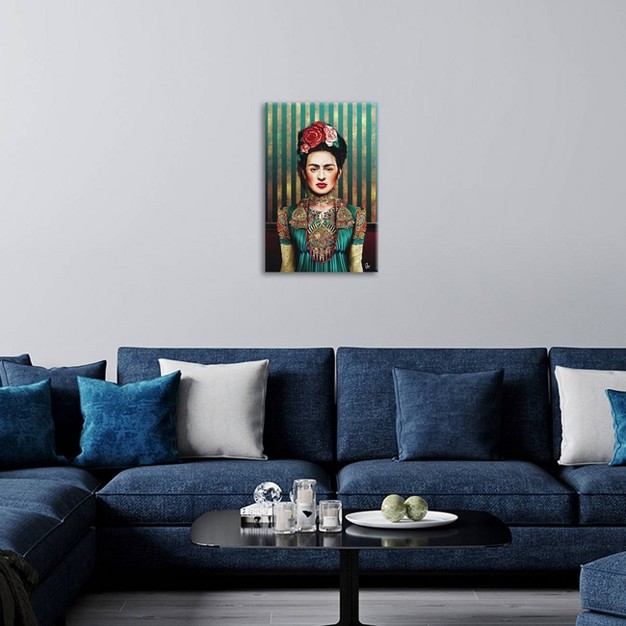 Frida By Giulio Rossi Unframed Wall Canvas Icanvas