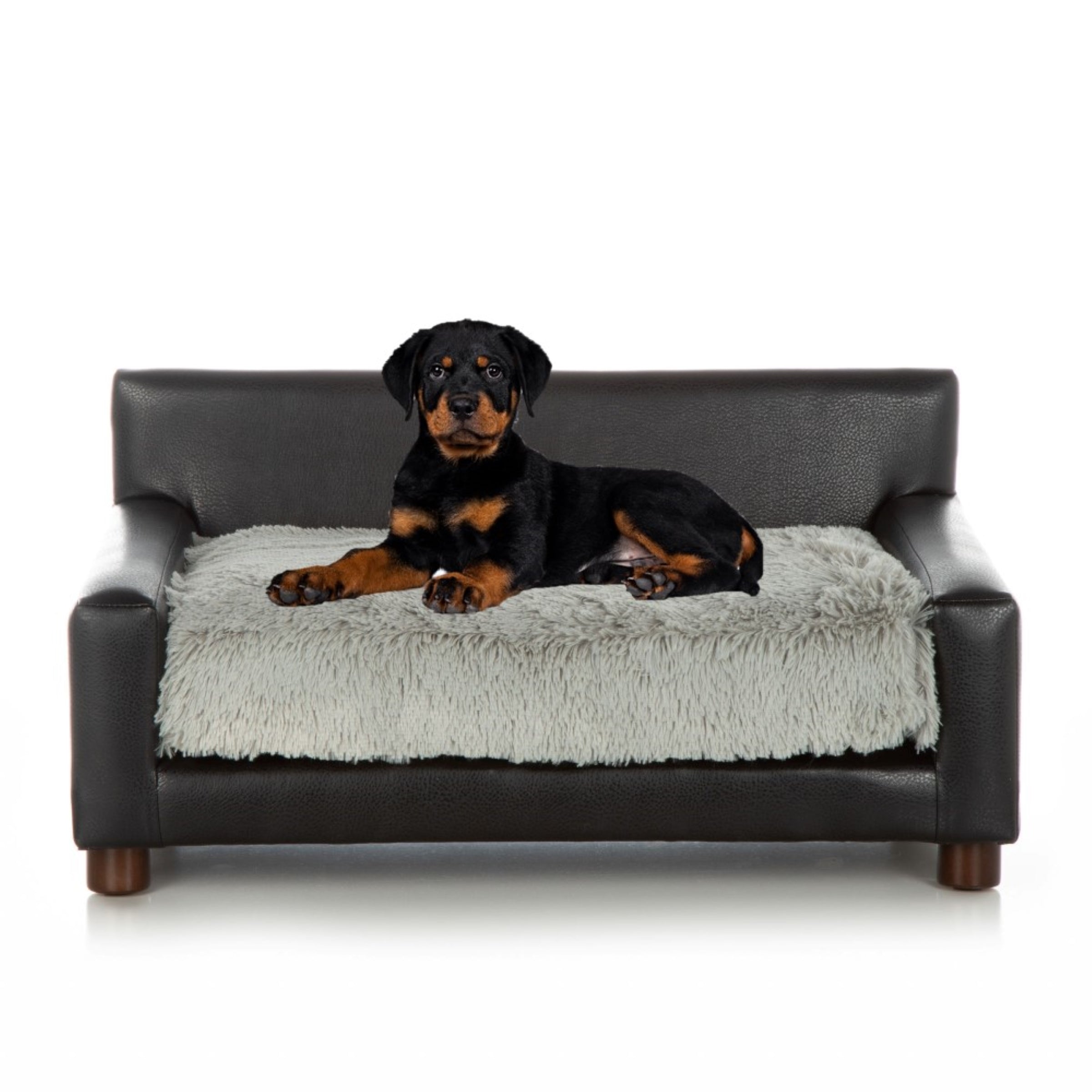 Club Nine Pets Metro Orthopedic dog Bed， Large， Grey.