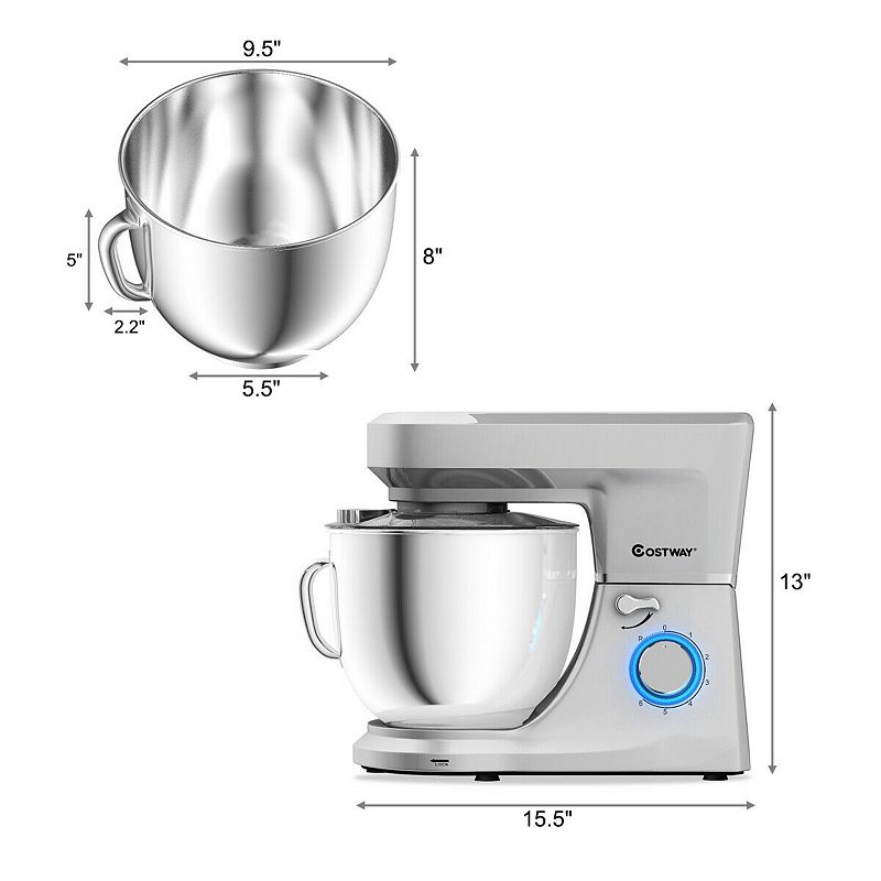 7.5 Qt Tilt-Head Stand Mixer with Dough Hook