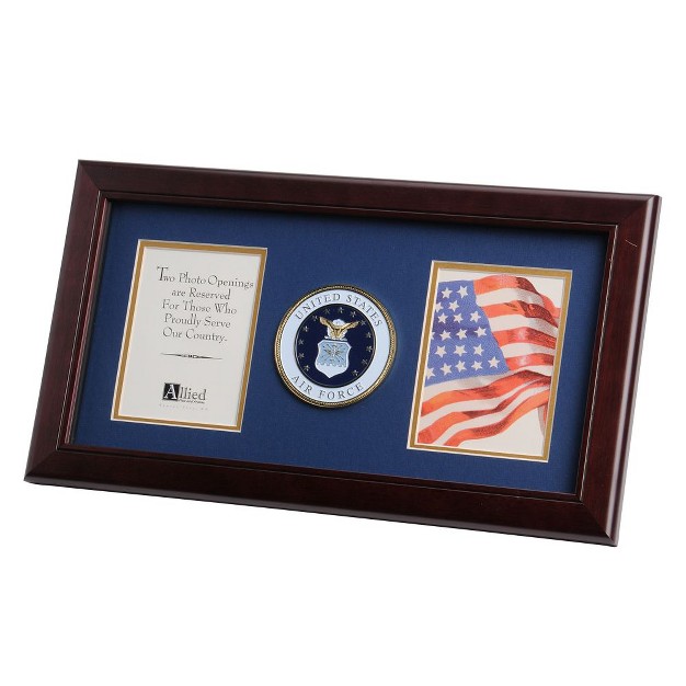 Allied Frame Us Armed Forces Double Picture Frame