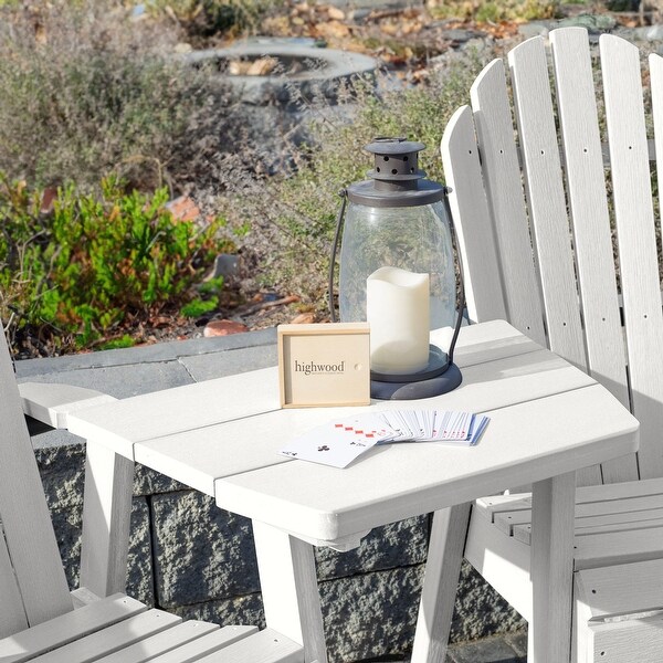 Highwood EcoFriendly Adirondack TeteaTete Connecting Table