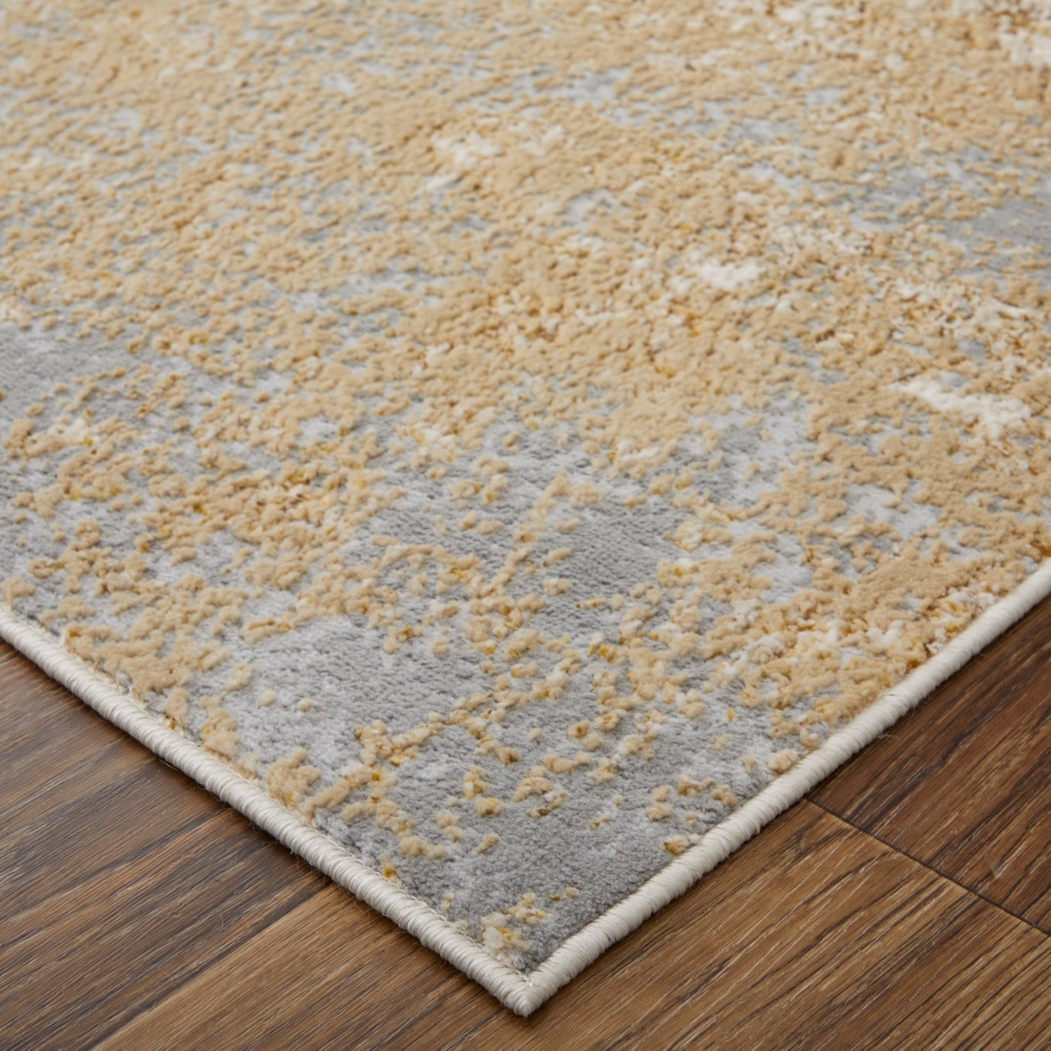 Tripoli Abstract Ivory/Brown/Gray Rug