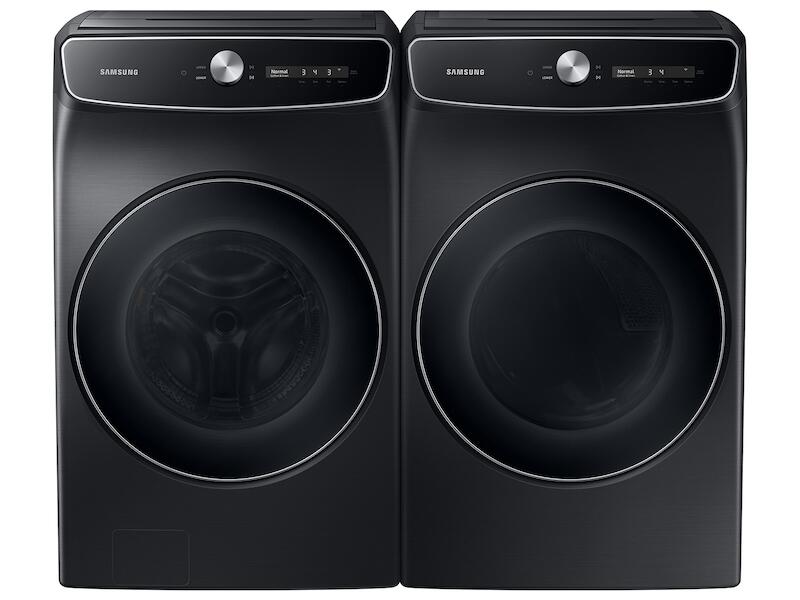 Samsung DVE60A9900V 7.5 Cu. Ft. Smart Dial Electric Dryer With Flexdry™ And Super Speed Dry In Brushed Black