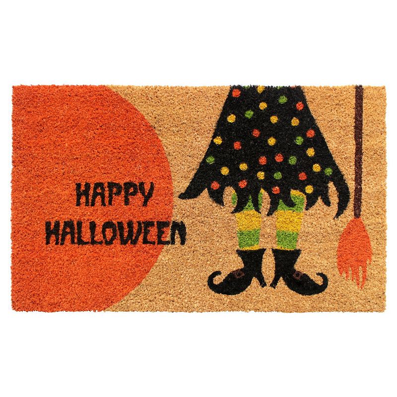 RugSmith Happy Halloween Witches Doormat - 18'' x 30''