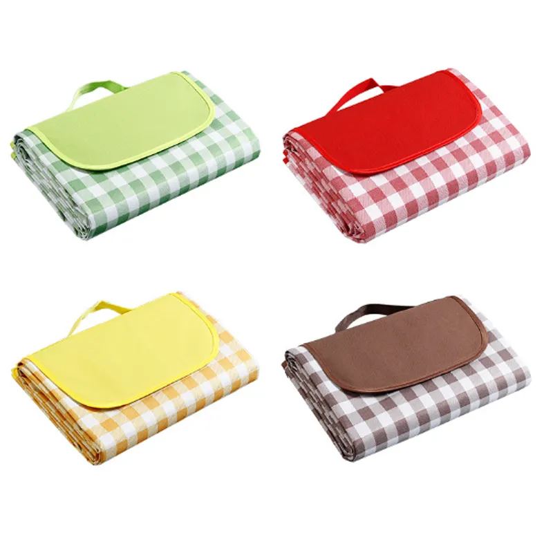 Outdoor   Picnic Blanket Extra Large Sand Proof and Waterproof Portable Beach Mat for Camping Hiking