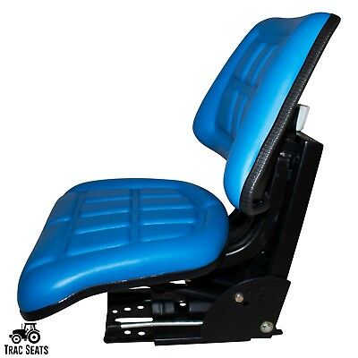 Blue Trac Seats Tractor Suspension Seat Fits Ford / New Holland 7100 7200 7700