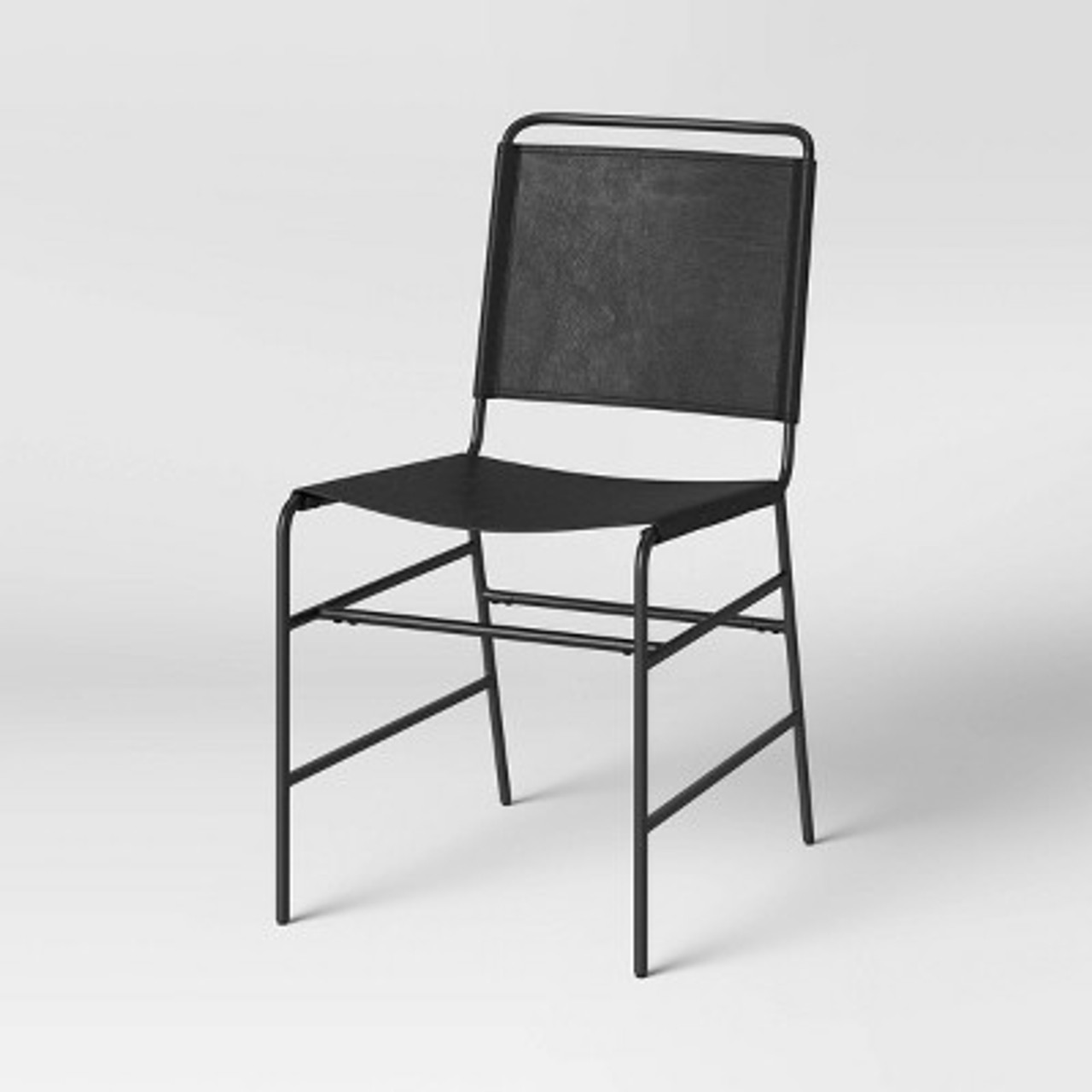 Ward Sling Metal Dining Chair Black - Threshold