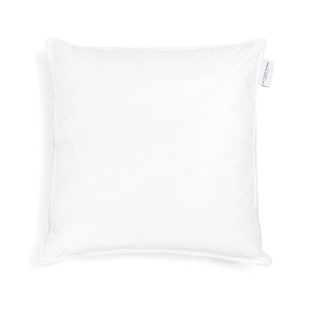 X 20 quot Square Down Alternative White Pillow Insert Bokser Home