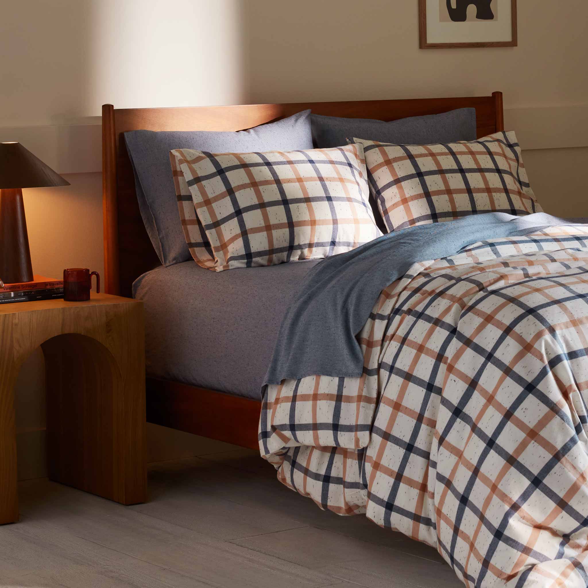 Brushed Flannel Duvet Cover - Last Call