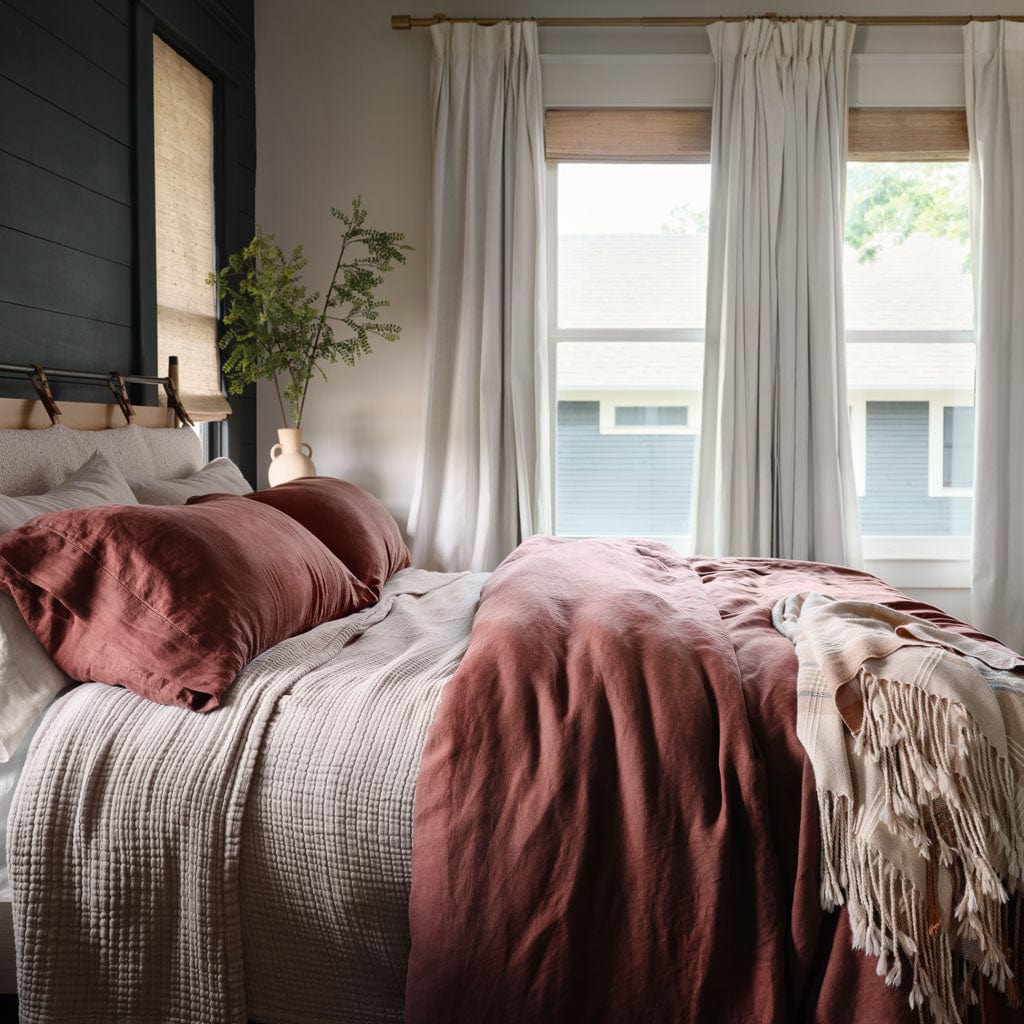 Stonewashed Linen Pillowcases