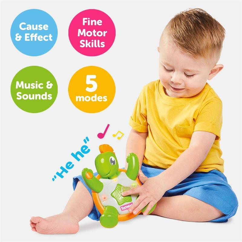 Tomy Toomies Sensory Toys Tickle Time Turtle