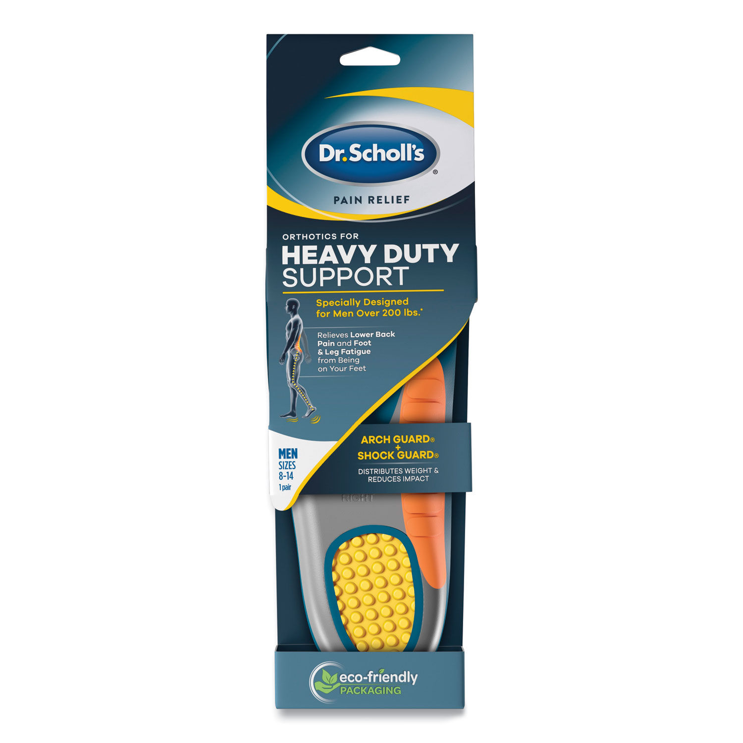 Pain Relief Orthotic Heavy Duty Support Insoles by Dr. Scholl'sandreg; DSC59048