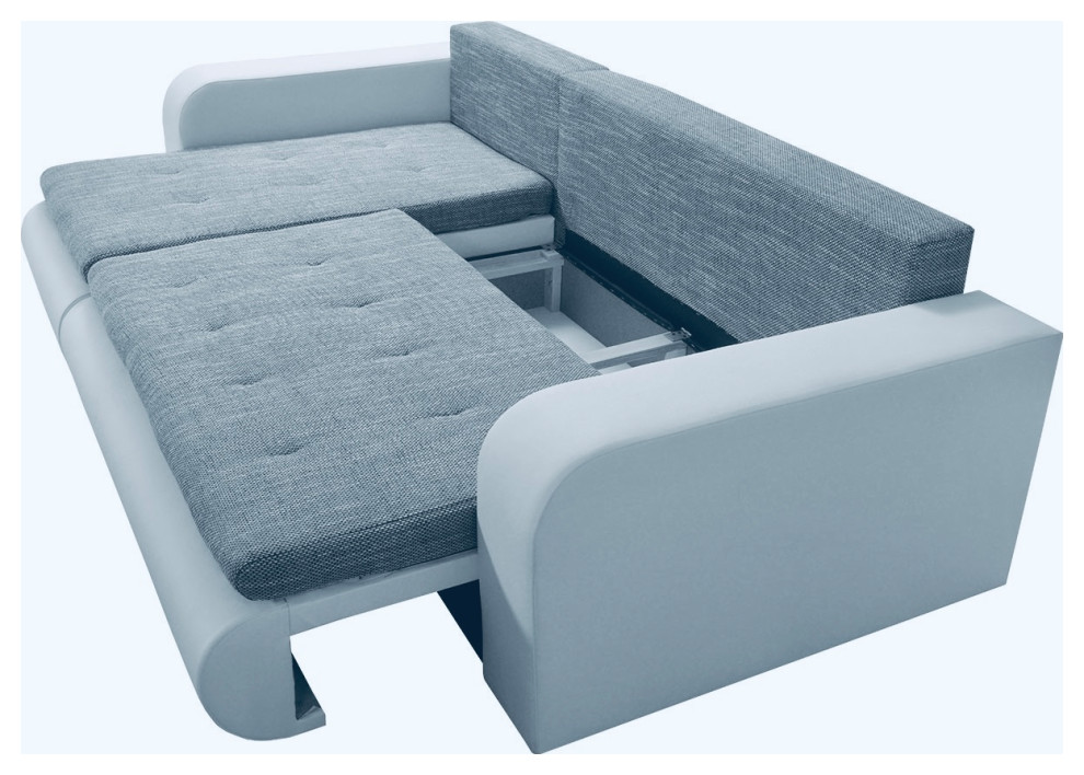 DIANA Sectional Sleeper Sofa  Universal Corner   Contemporary   Sleeper Sofas   by Table World  Houzz