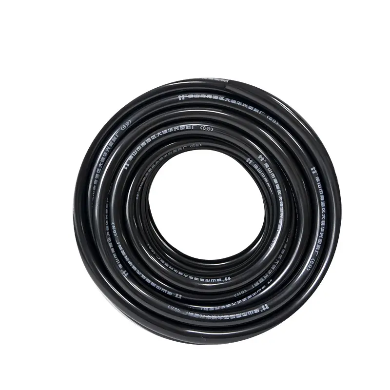 Stock supply of PVC black hose cold anti freeze anti explosion garden irrigation rubber pvc plastic water pipe