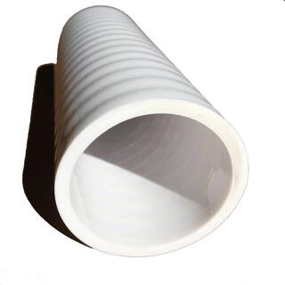 TekTube 34 in. x 100 ft. PVC Schedule 40 White Ultra Flexible Pipe 2201034100