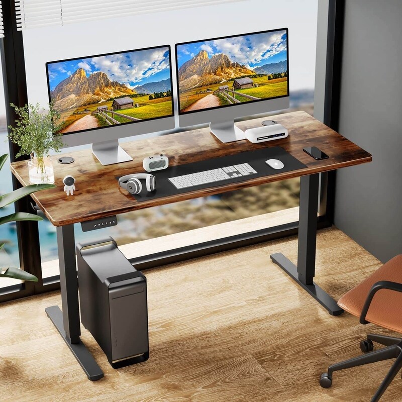 Electric Height Adjustable Ergonomic Computer Desk