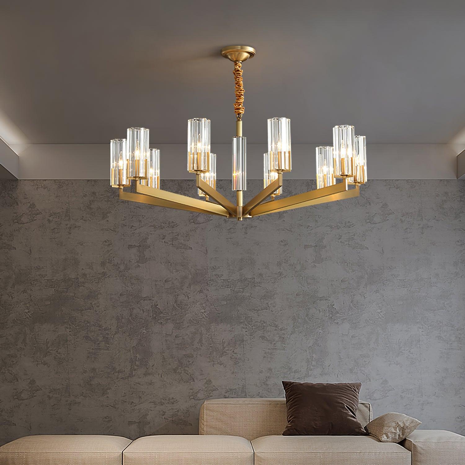 Kayla Brass Chandelier