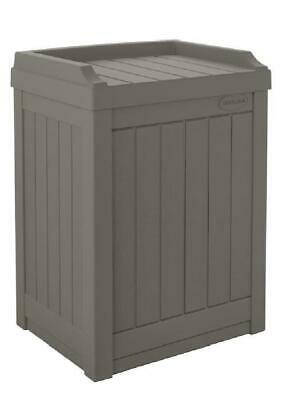 1unit Suncast SS601ST Deck Box with Seat, Grey