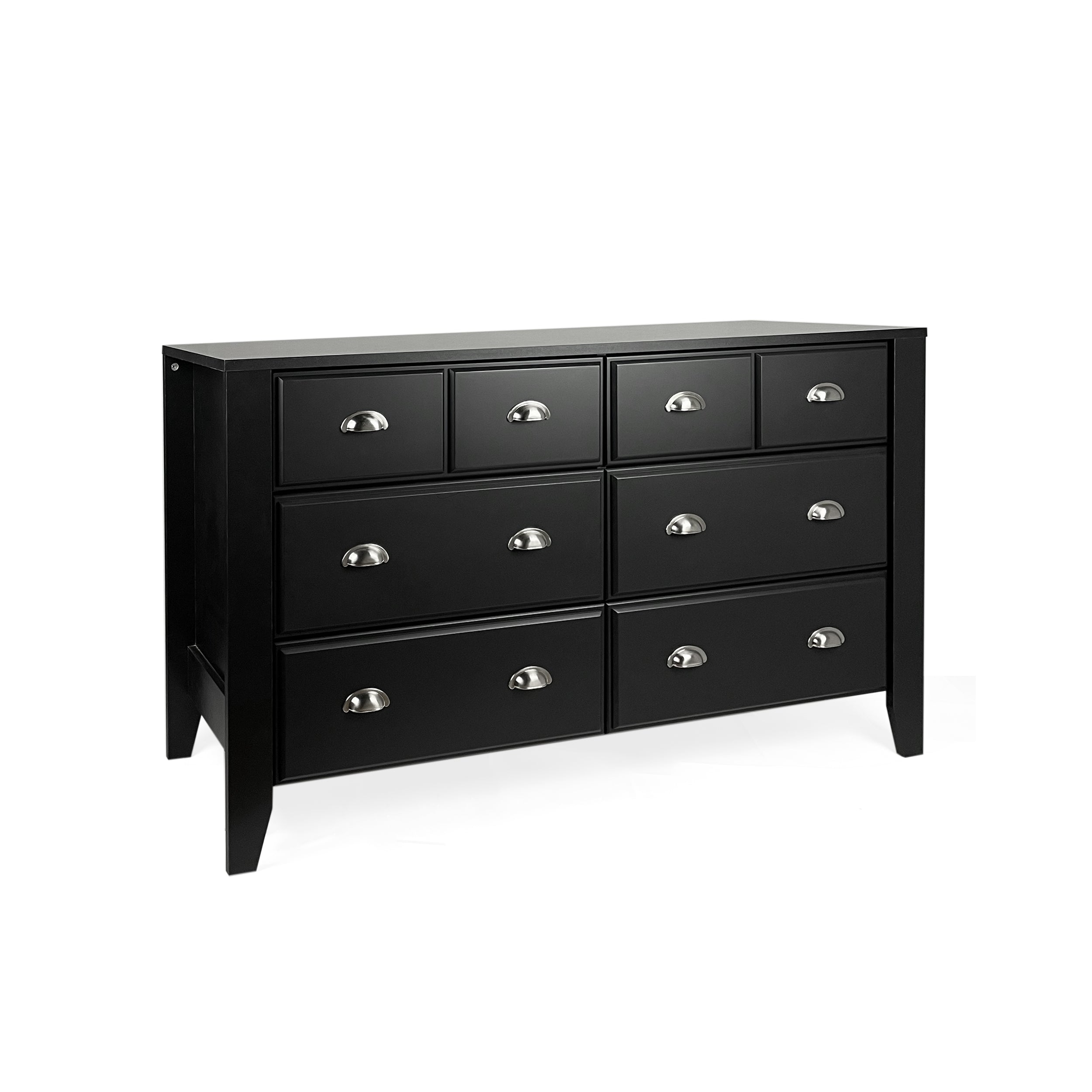 Cleary Contemporary Faux Wood 6 Drawer Double Dresser