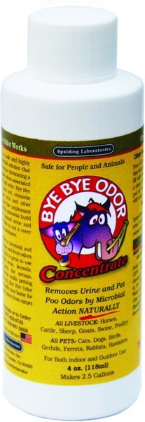 Spalding Labs Bye Bye Odor Concentrate Horse Aid， 4-oz bottle