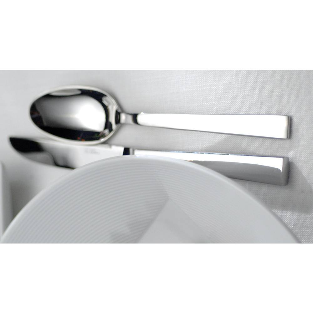 Oneida Fulcrum 1810 Stainless Steel Oval Bowl SoupDessert Spoons (Set of 12) T657SDEF