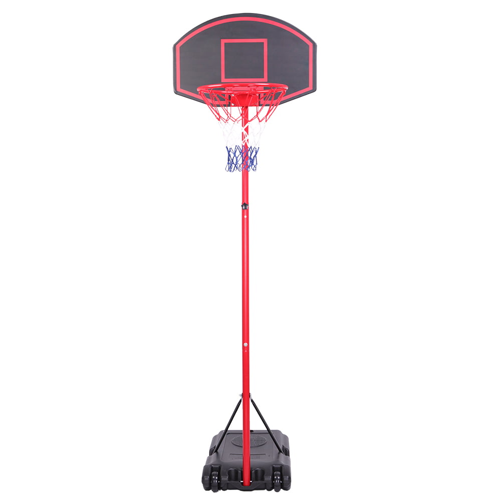 Ktaxon Portable Kids Basketball Hoop， 5.2ft -7.2ft Height Adjustable