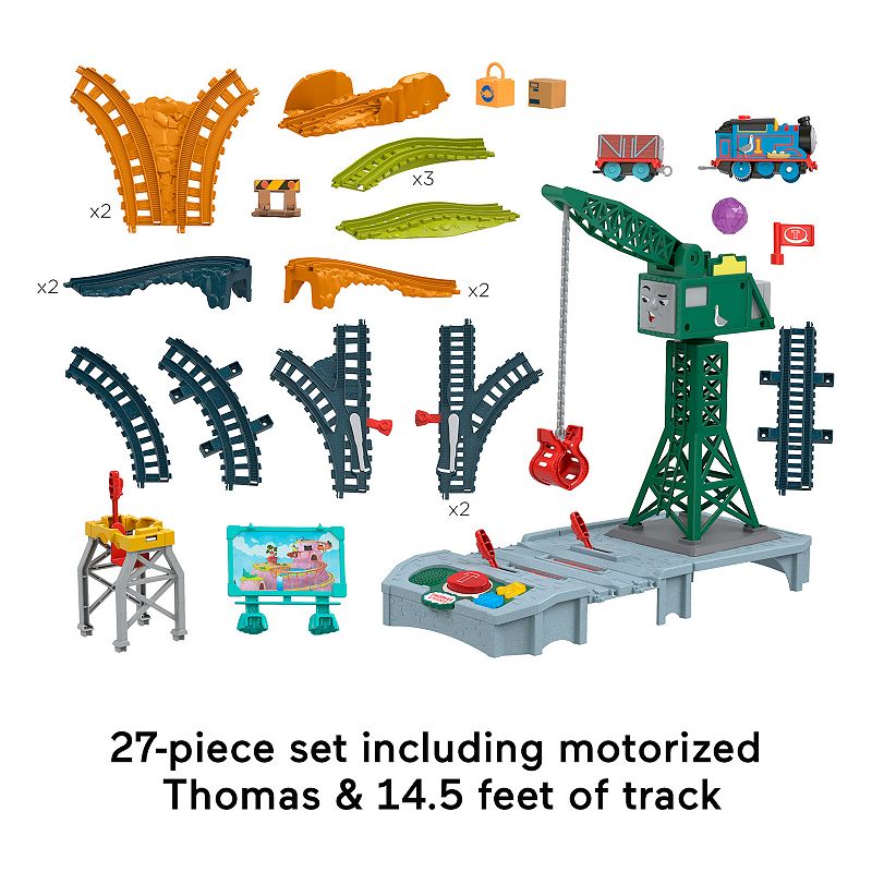 Fisher-Price Thomas and Friends Talking Cranky Delivery Train Set