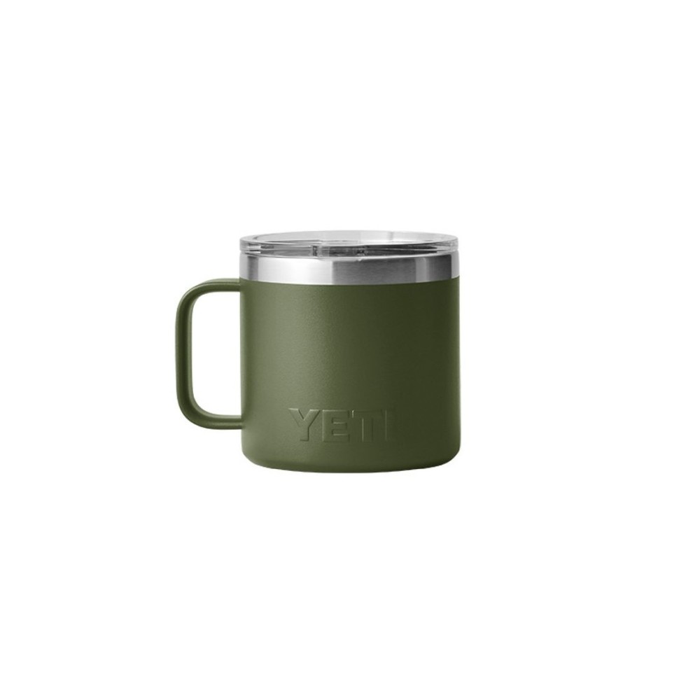 Yeti Rambler 14oz Mug with MagSlider Lid Highlands Olive ;