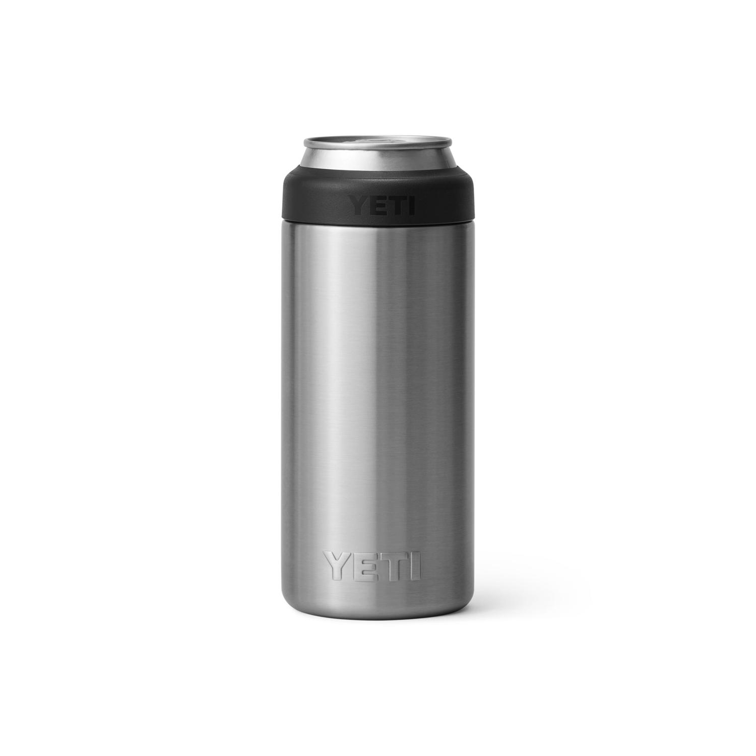 YETI Rambler 12 oz Colster Stainless Steel BPA Free Slim Can Insulator