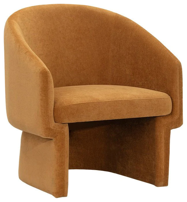 Wilkinson Lounge Chair   Danny Amber   Midcentury   Armchairs And Accent Chairs   by Rustic Home Furniture Deco  Houzz