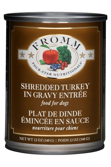 Fromm 4 Star Shredded Turkey Canned Dog Food | Tomlinson's Feed