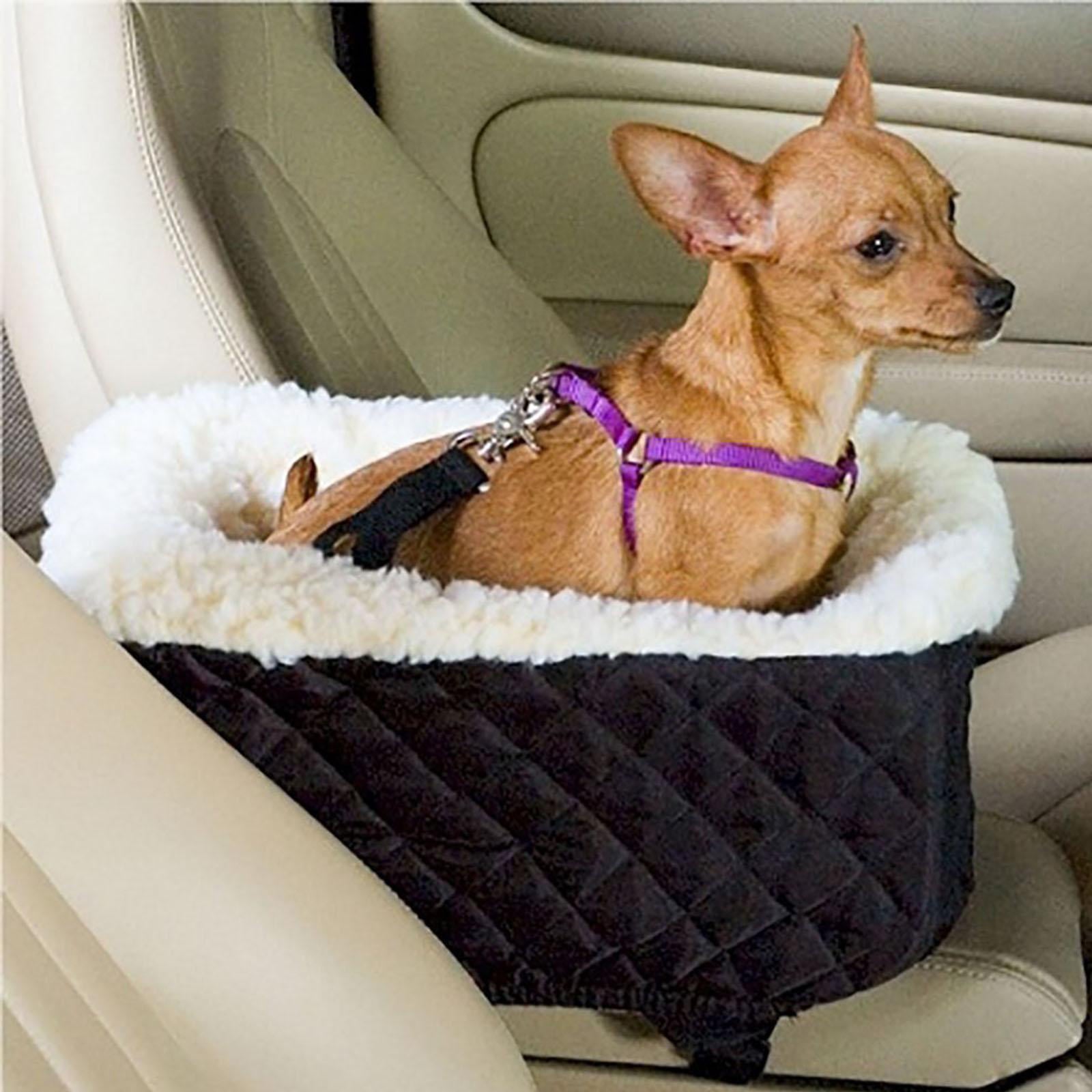 Cat Dog Safety Car Seat Puppy Booster Seat Center Console Pet Carrier Anti