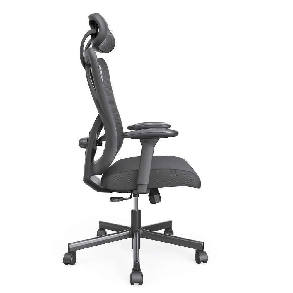 Mcintosh Contemporary Ergonomic Height Adjustable Desk Chair by Furniture of America