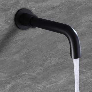 Maincraft Single Handle 3-Spray Tub and Shower Faucet 1.8 GPM with 10 in. Shower Head in Matte Black (Valve Included) HKSS34