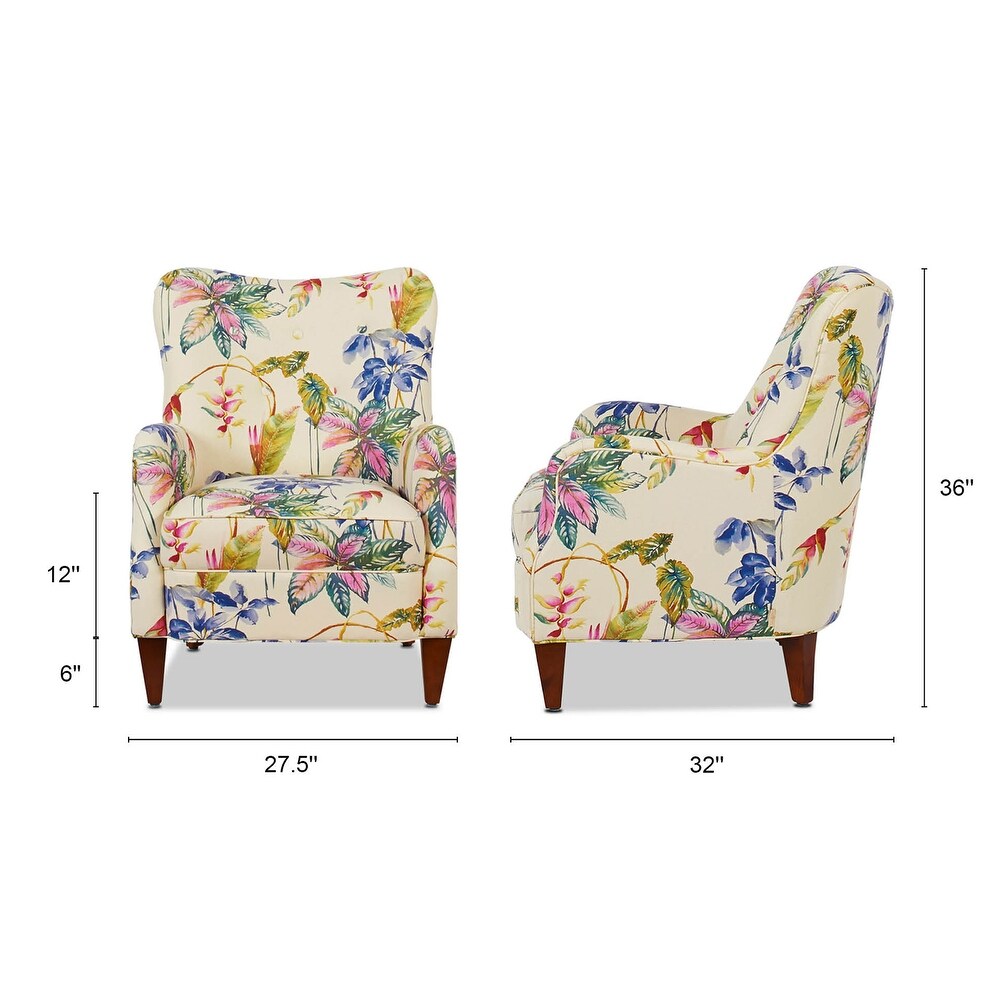 Paradise Upholstered Accent Arm Chair