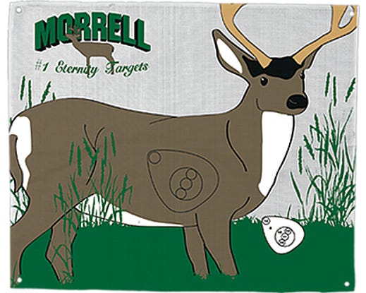 Morrell Target Mule Deer Polypropylene Target Face - 712