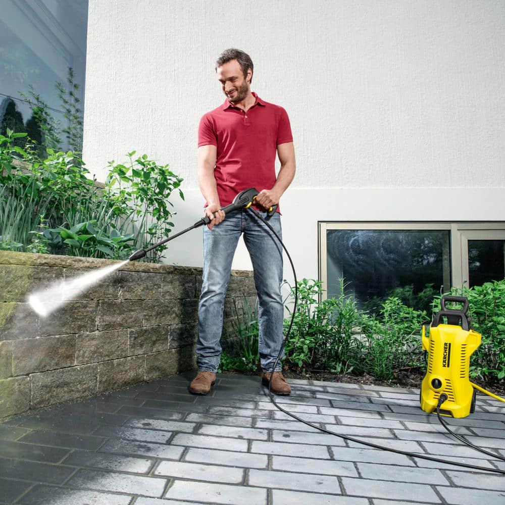 Karcher 1700 PSI 145 GPM K 2 Power Control Cold Water Electric Pressure Washer Plus Vario and DirtBlaster Spray Wands