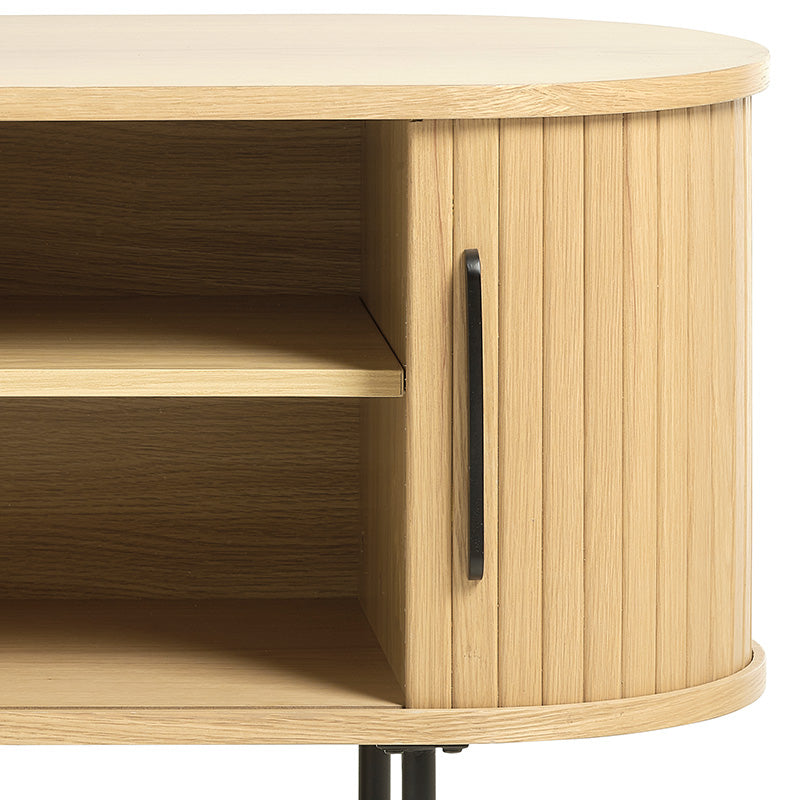 NOLA Entertainment TV Unit 120cm - Oak