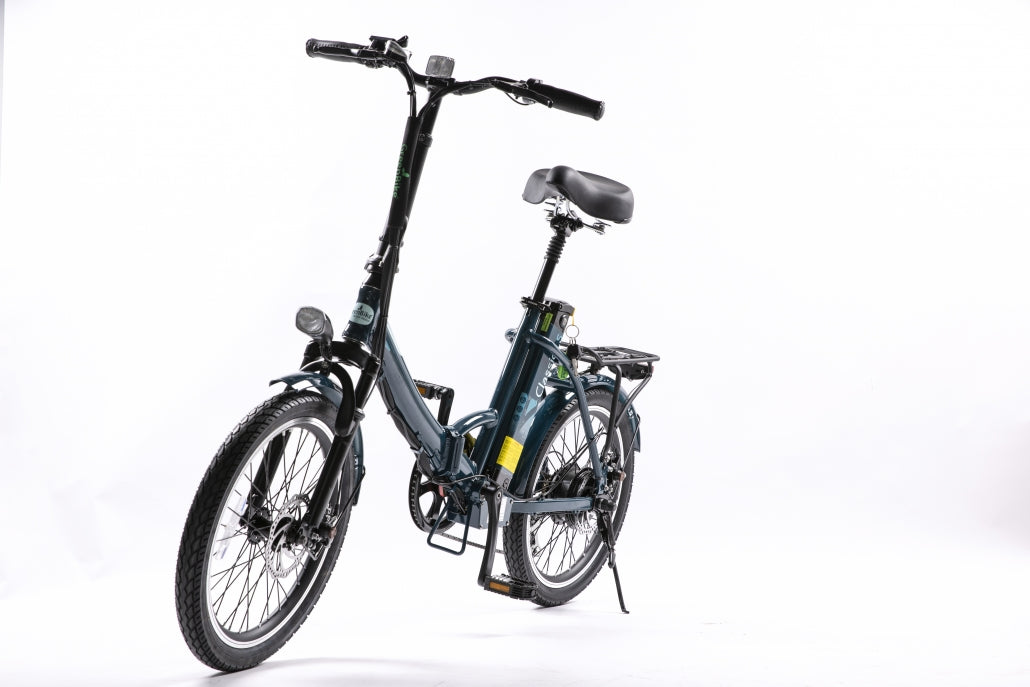 Green Bike Electric Classic LS Step Thru 36V Folding Ebike