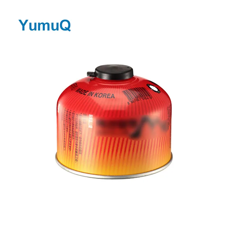 YumuQ 230g / 450g Tinplate Steel Hot Selling Portable Outdoor Alpine Butane Gas Fuel Canister Camping For Hiking