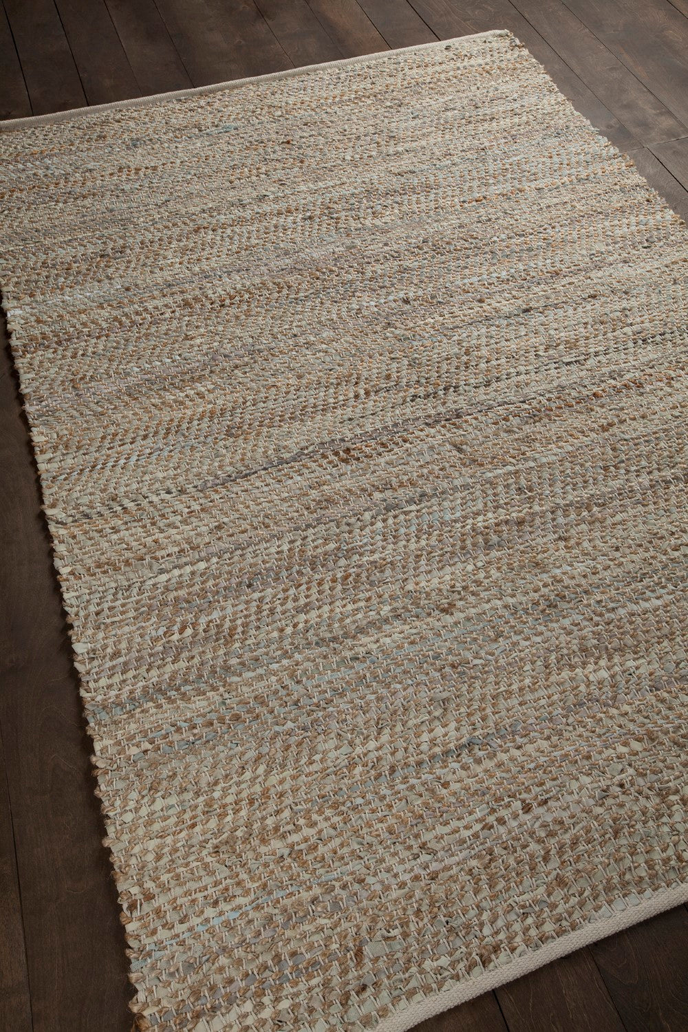 Tenola Silver Hand Woven Rug