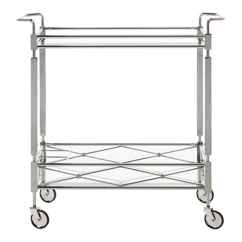 Safavieh Ingrid 2-Tier Rectangle Bar Cart