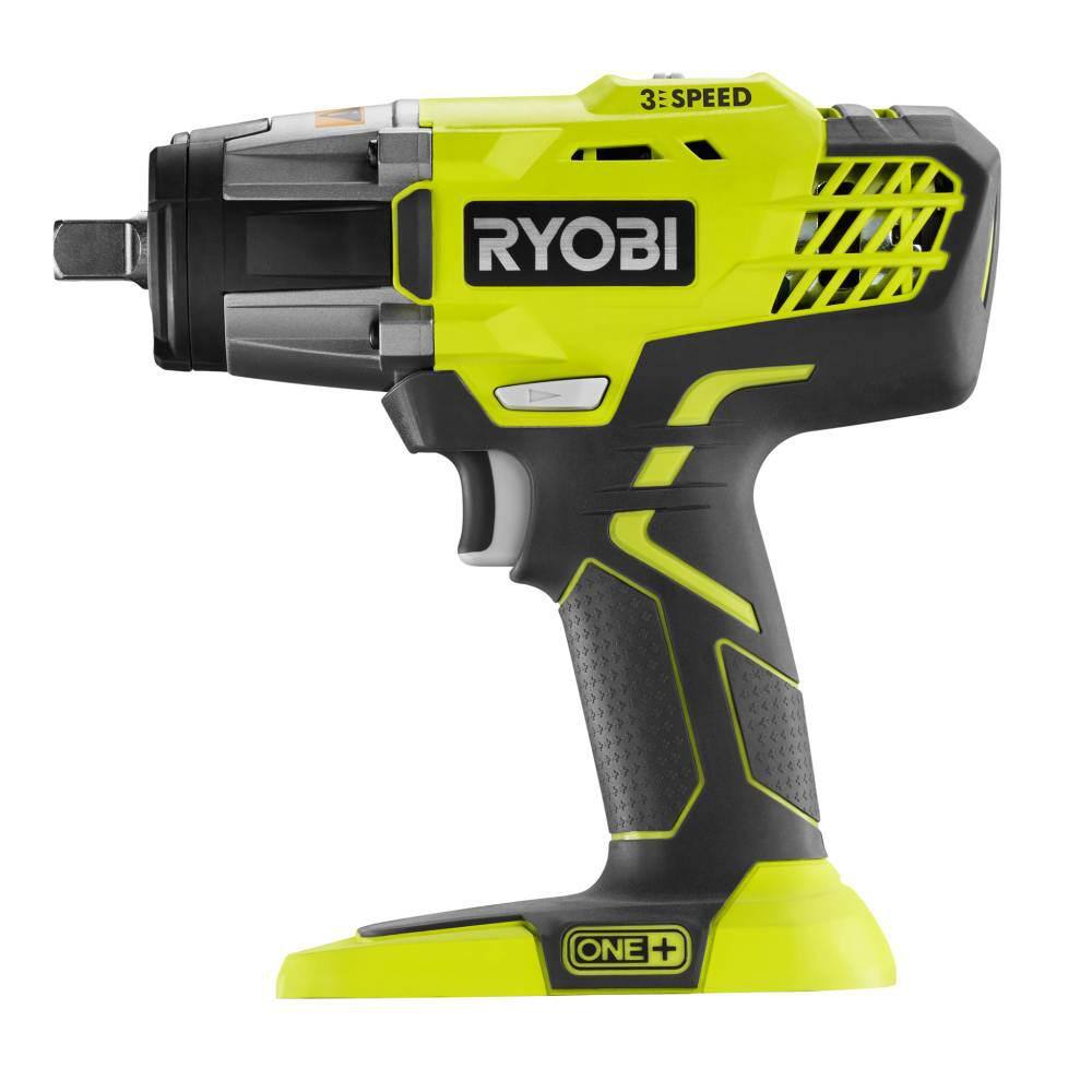 RYOBI ONE+ 18V Cordless 3-Speed 12 in. Impact Wrench (Tool-Only) P261