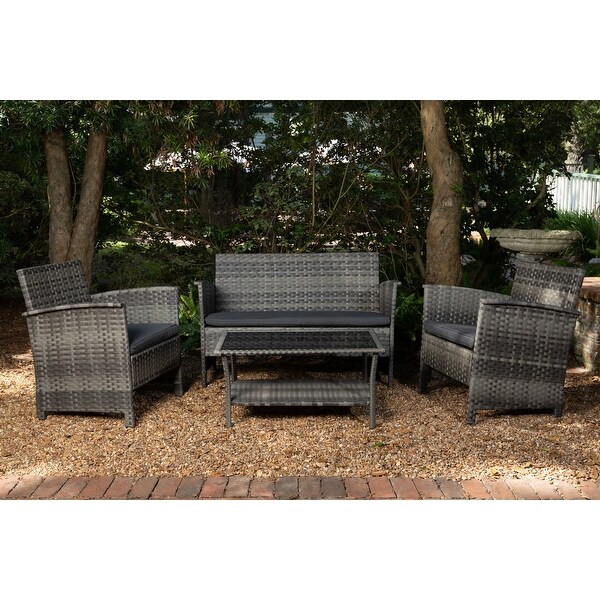 Jareth Wicker Patio Set