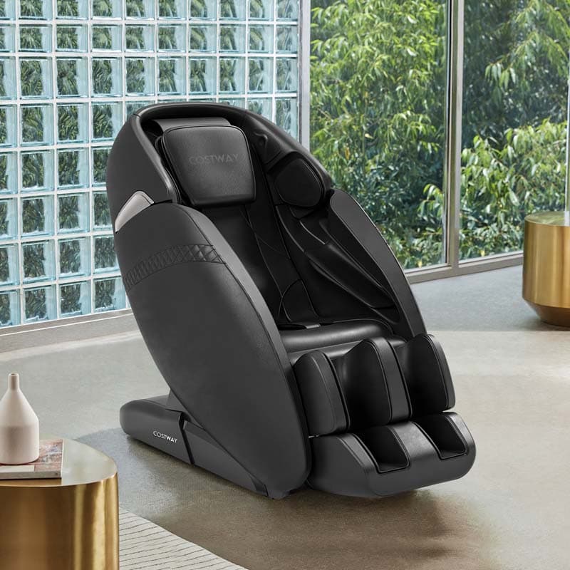 SL Track Zero Gravity Massage Chair Full Body Massage Recliner with Negative Ion Generators